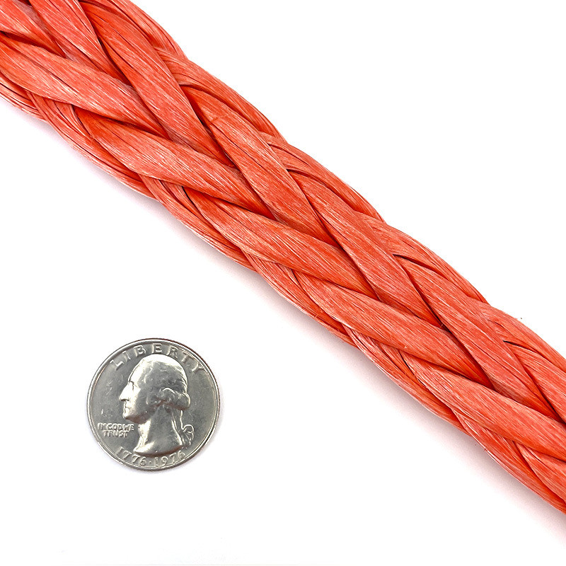 12-Strand Braid Details about   NEW 3/8"x 73' Dyneema Winch Line Synthetic Pulling Rope 
