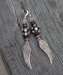 Angel Wing Rhinestone Bohemian Earrings