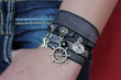 Pirate - Silk Ribbon Bracelet by Ever Designs Jewelry