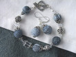 Blue Lava Rock Bracelet