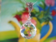 Crystal Golf Ball Necklace by Ever Designs Jewelry