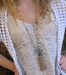 Long Tassel Dragonfly Necklace