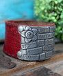 Life Is Not Waiting For The Storm To Pass Leather Cuff