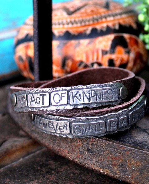 No Act of Kindness, However Small, Is a Waste Wrap Bracelet