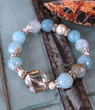 Blue Agate Luxury Stretch Bracelet