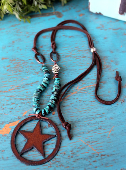 Texas Star Necklace