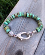 Knotted Turquoise Bohemian Bracelet