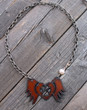Forever In My Heart Paw Print Necklace