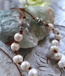 Knotted Pearl Tassel Necklace