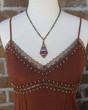 Colorful Beaded Gemstone Chain Necklace