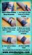 Paw Print Ribbon Wrap Bracelet