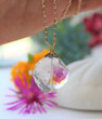 Crystal Quartz Healing Gemstone Necklace