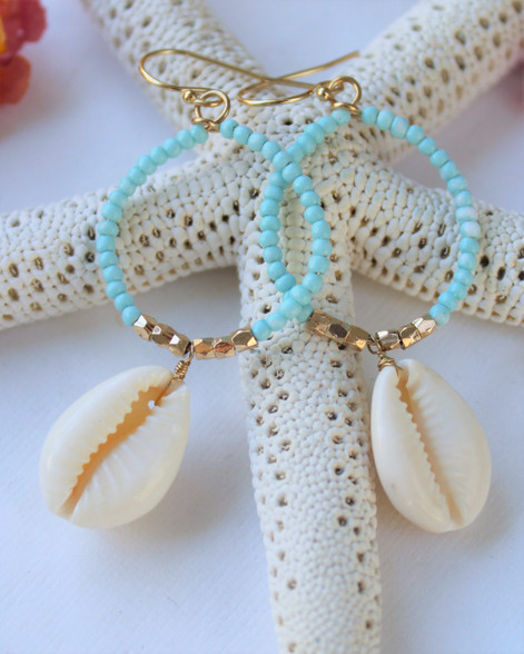 Byron Bay Seashell Earrings