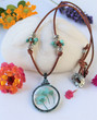 Pressed Flower Bohemian Necklace