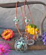Pressed Flower Bohemian Necklace