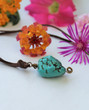 Turquoise Nugget Bohemian Necklace
