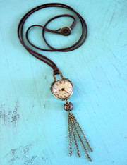 Steampunk Necklace Watch