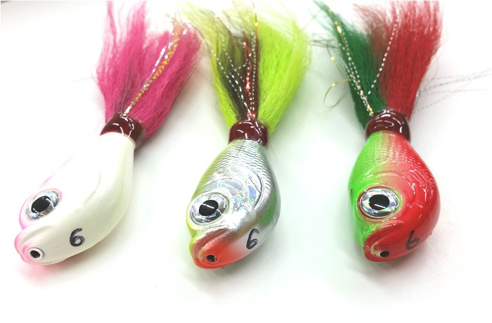 Bottom Explorer Jigs AKA Fishfinder Bucktails - Peace Token