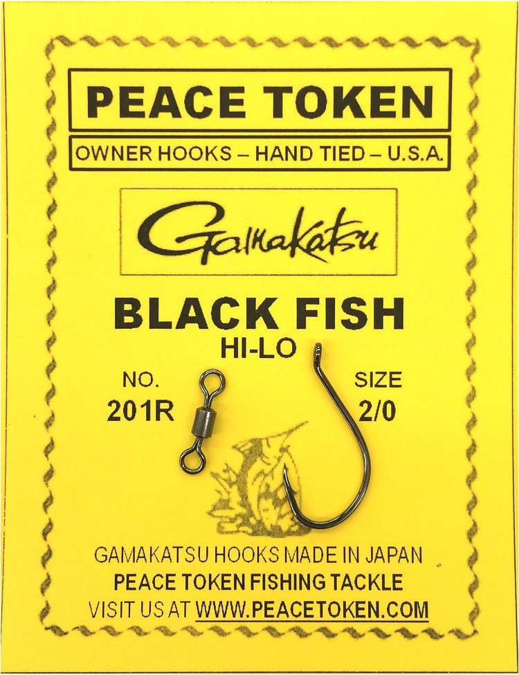 Blackfish Rigs - Single Hook - Peace Token Fishing Tackle