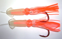 Cod Rigs - 3" Glow Octopus Bait Rigs