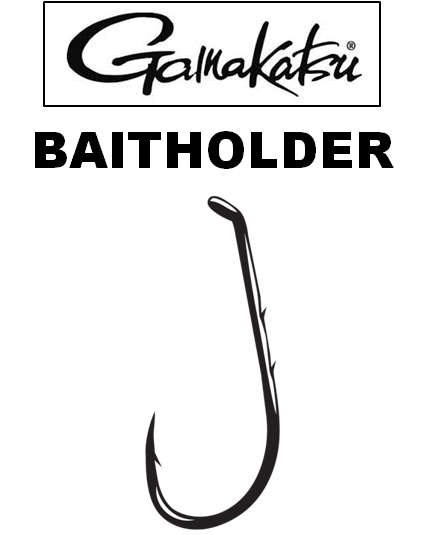 Gamakatsu Baitholder Hooks NS Black Small Pack