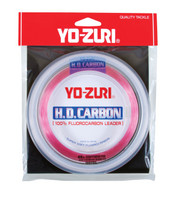 Line - Yo-Zuri HD Carbon Fluorocarbon 30 Yds (Disappearing Pink)