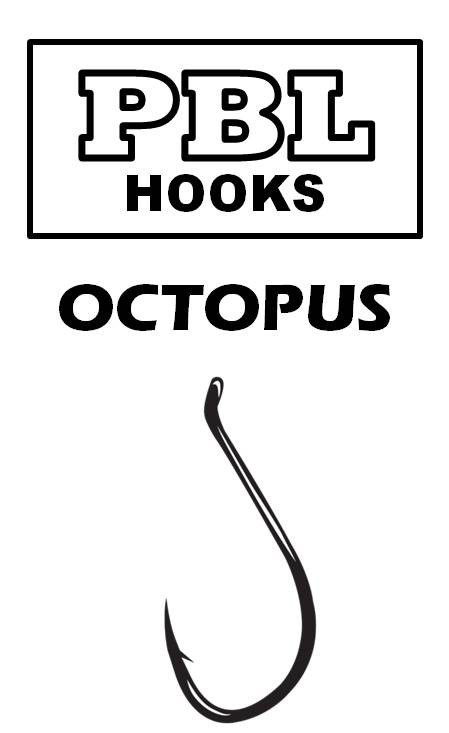 PBL Octopus Hooks - Peace Token Fishing Tackle