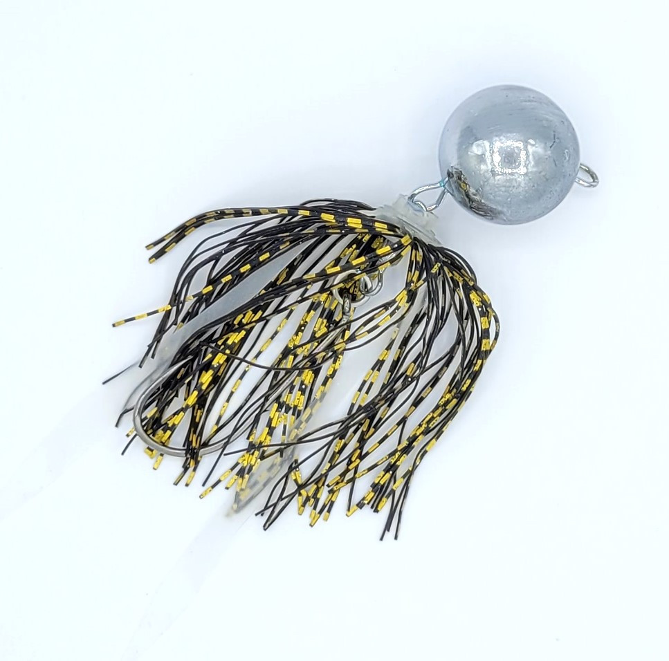 Peace Token Lures - Silver Ball Lures with Silicone Skirts and Hooks - Peace  Token Fishing Tackle