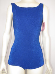 "Catalina" Sparkly Royal Blue One Piece Swimsuit