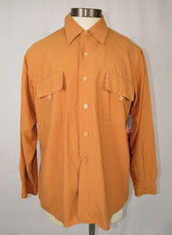 "Trevor" Apricot Long Sleeve Button Down