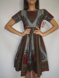 Dashiki Style Dress 