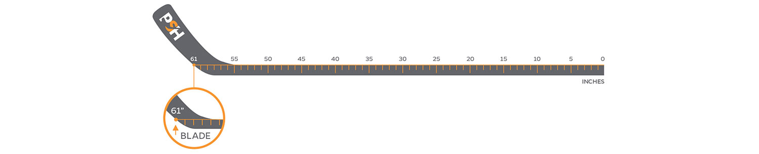 Hockey Stick Length Sizing Chart