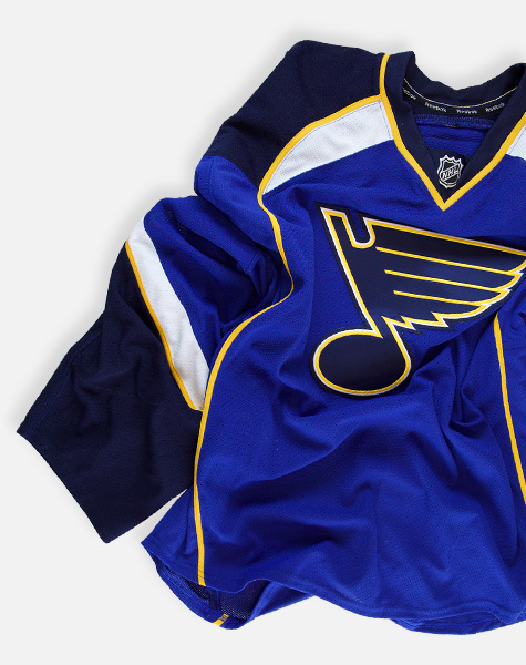 St. Louis Blues Blue 46 Size NHL Fan Apparel & Souvenirs for sale