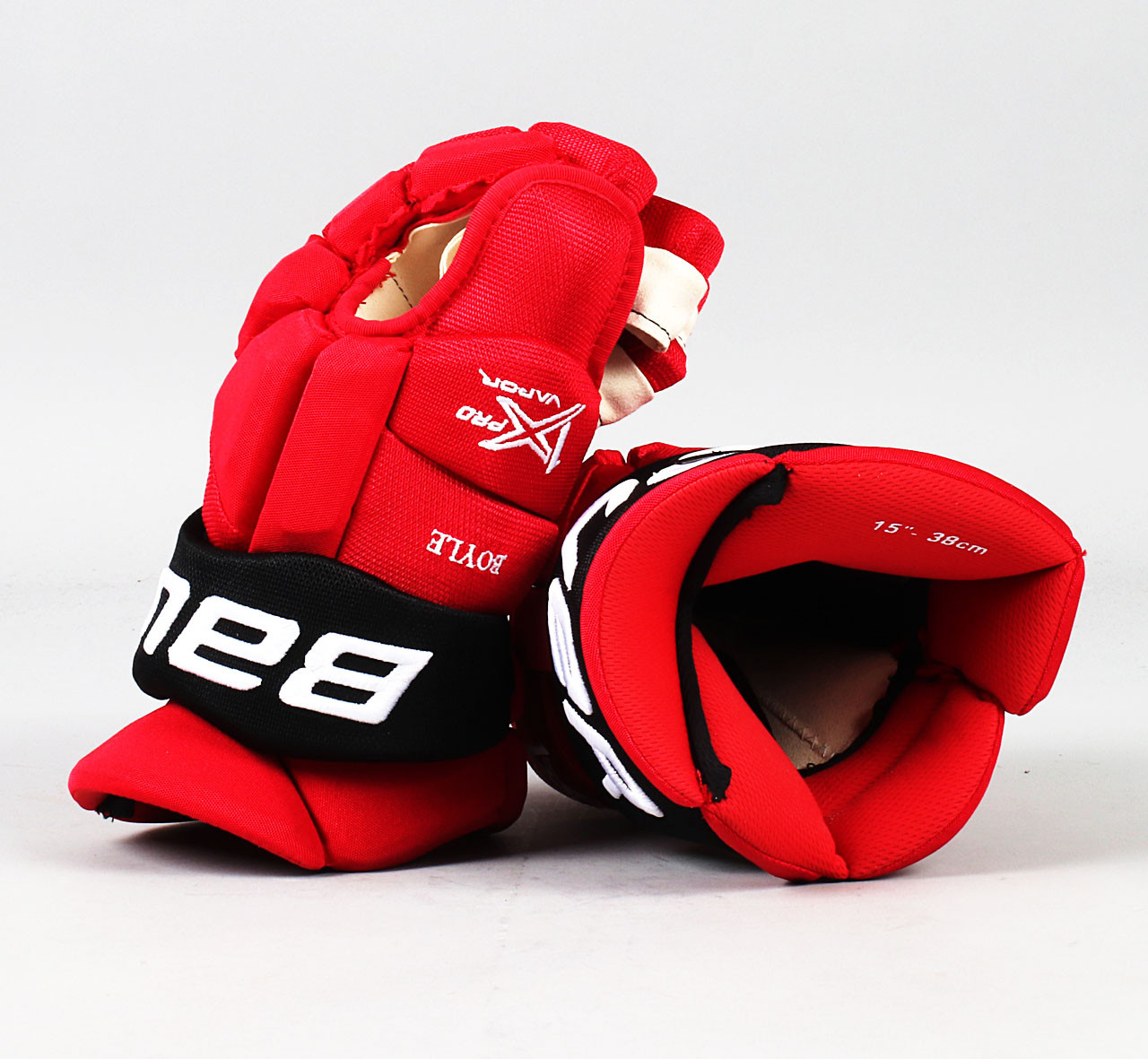 new jersey devils hockey gloves