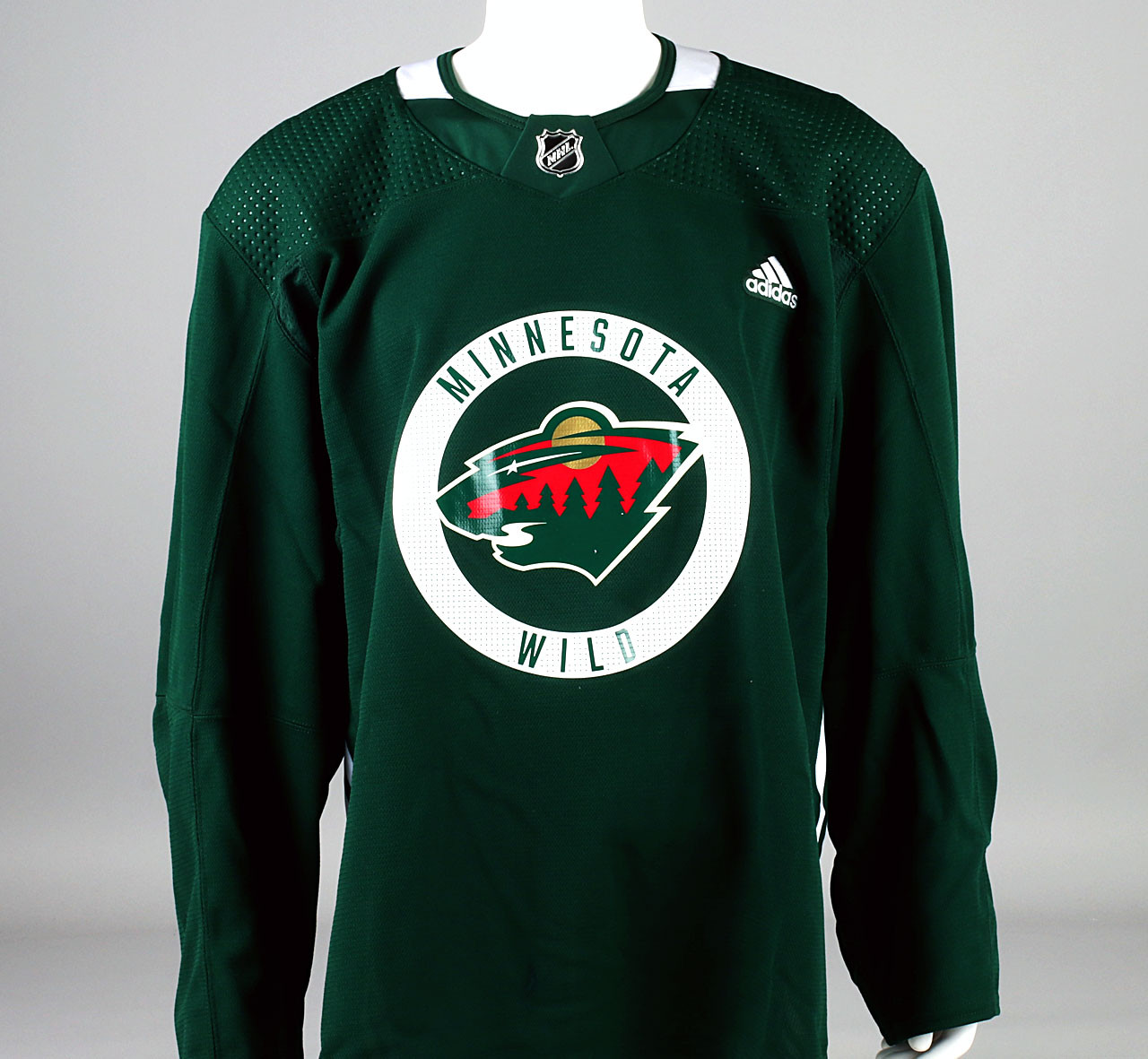 minnesota wild green jersey