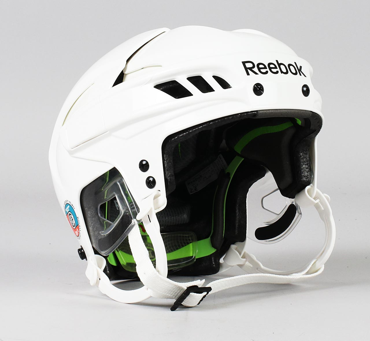 Size S - Reebok 11K White Helmet - Arizona Coyotes - Pro Stock Hockey