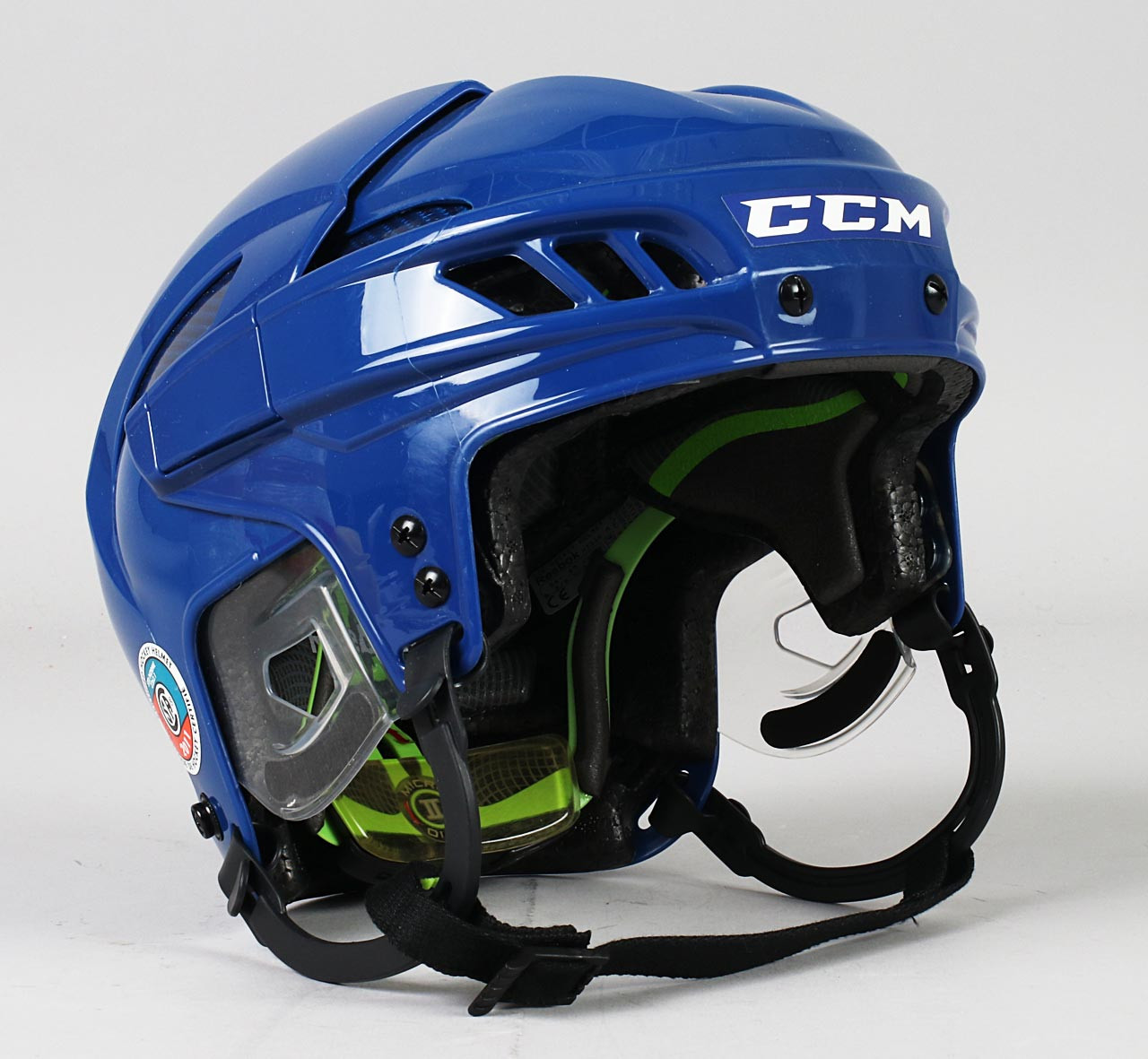 Size M Reebok 11K Royal Blue Helmet Toronto Maple Leafs Pro Stock