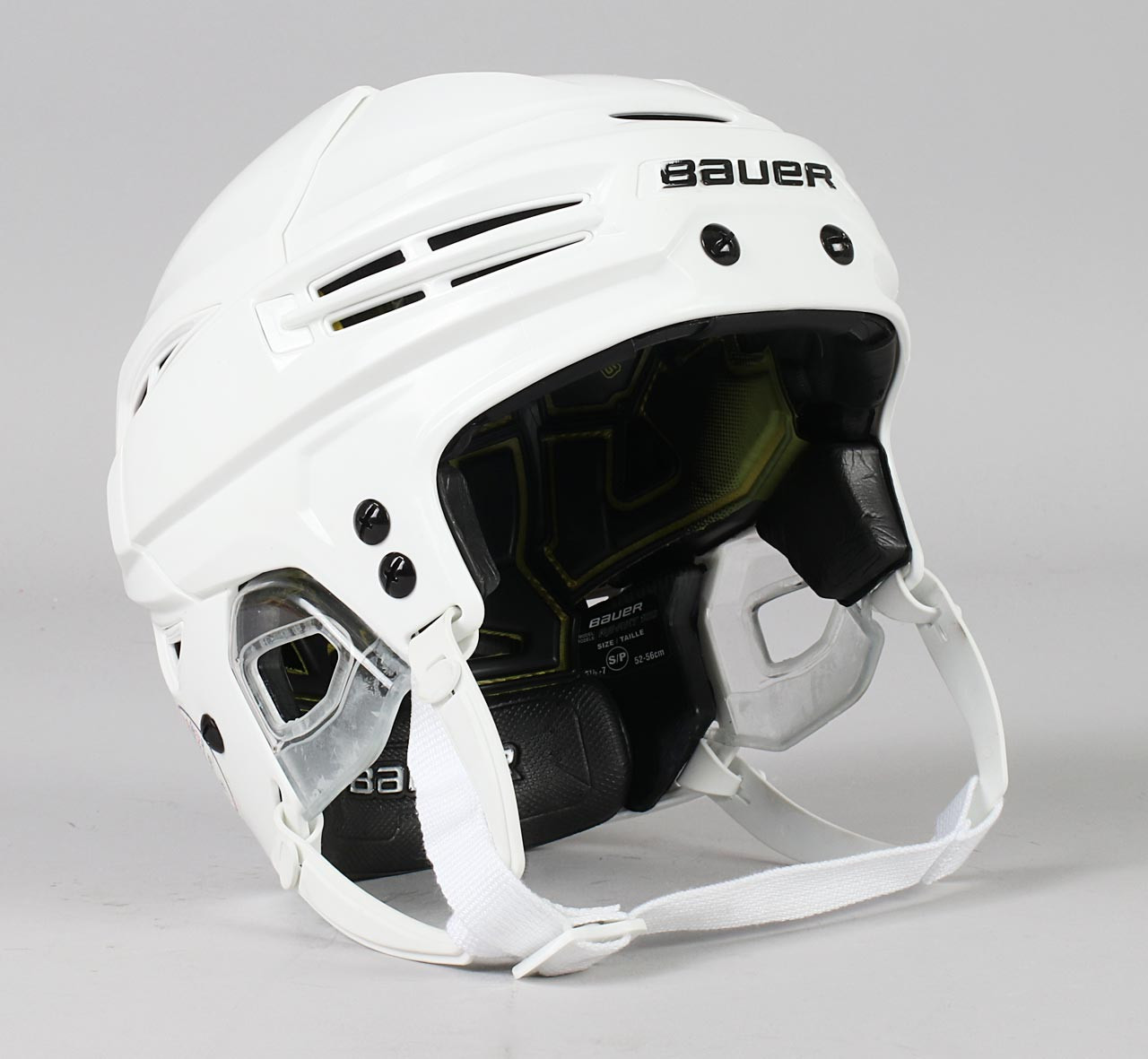 Size S - Bauer Re-Akt 100 White Helmet - Toronto Maple Leafs - Pro Stock  Hockey
