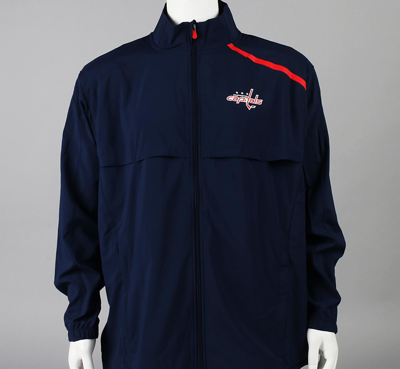 Washington Capitals Large Authentic Pro Full Zip Warm-up Jacket #2 ...