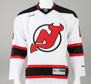 Game Jersey - New Jersey Devils - White Reebok Size S