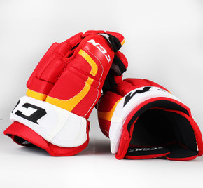 14" CCM HGCL Gloves - Mark Jankowski Calgary Flames #2