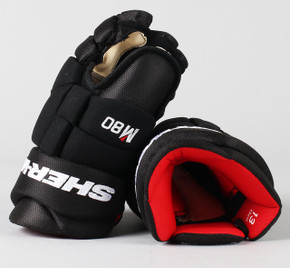 Pro Stock  Verbero Hockey Gloves Sizes 14 Black/Turquoise 