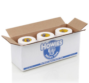 Howies 1.5” White Cloth Hockey Tape - 12pk