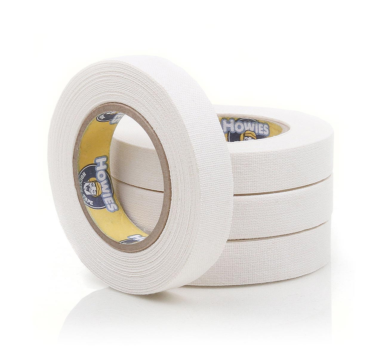 Howies White 1/2" Knob Tape 4pk Pro Stock Hockey