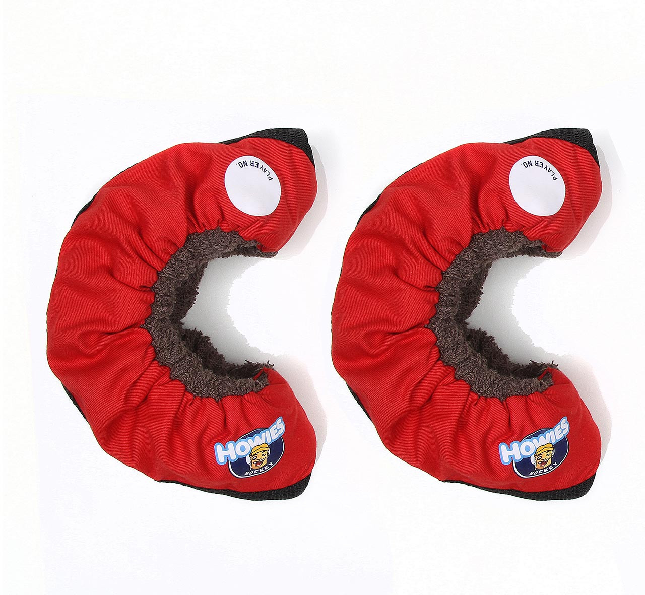 Howies Red Skate Guards Pro Stock Hockey