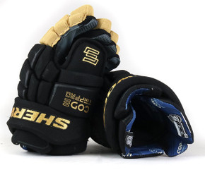 10" Sherwood Code TMP Pro Black Gloves - Vegas Golden Knights