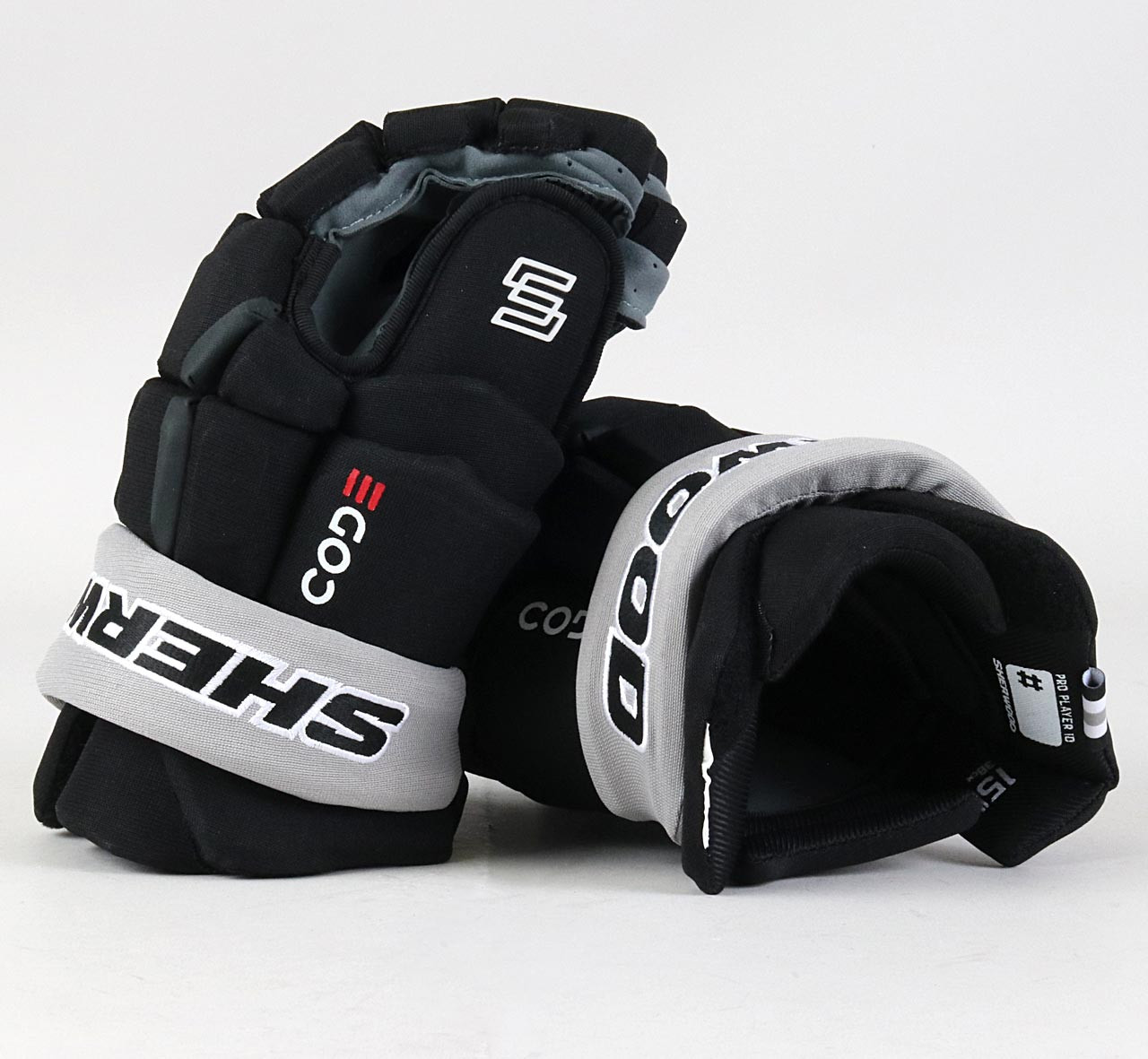 15" Sherwood Code V Gloves Quinton Byfield Los Angeles Kings 4 Pro