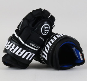 12" Warrior QR5 Pro Junior Black Gloves