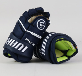 11" Warrior Alpha LX 20 Junior Navy Blue Gloves
