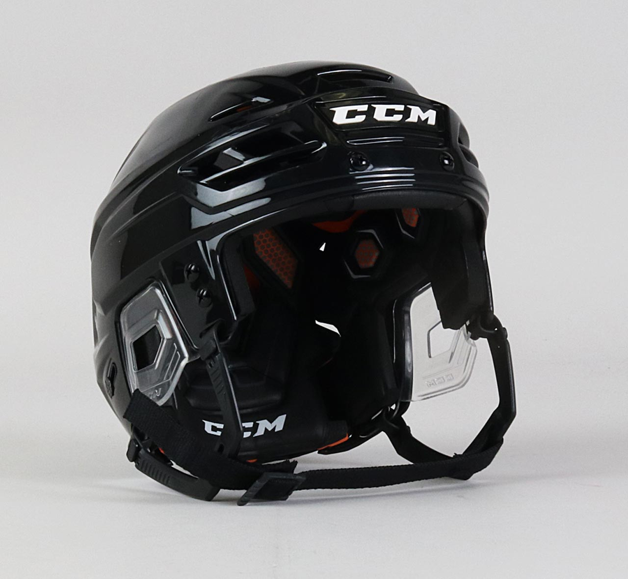 Size S - CCM Tacks 710 Black Helmet - Washington Capitals - Pro Stock Hockey